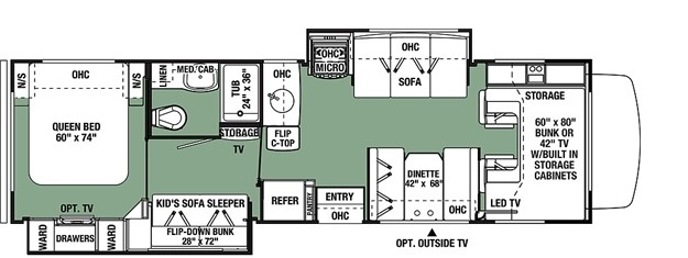 RV floorplan